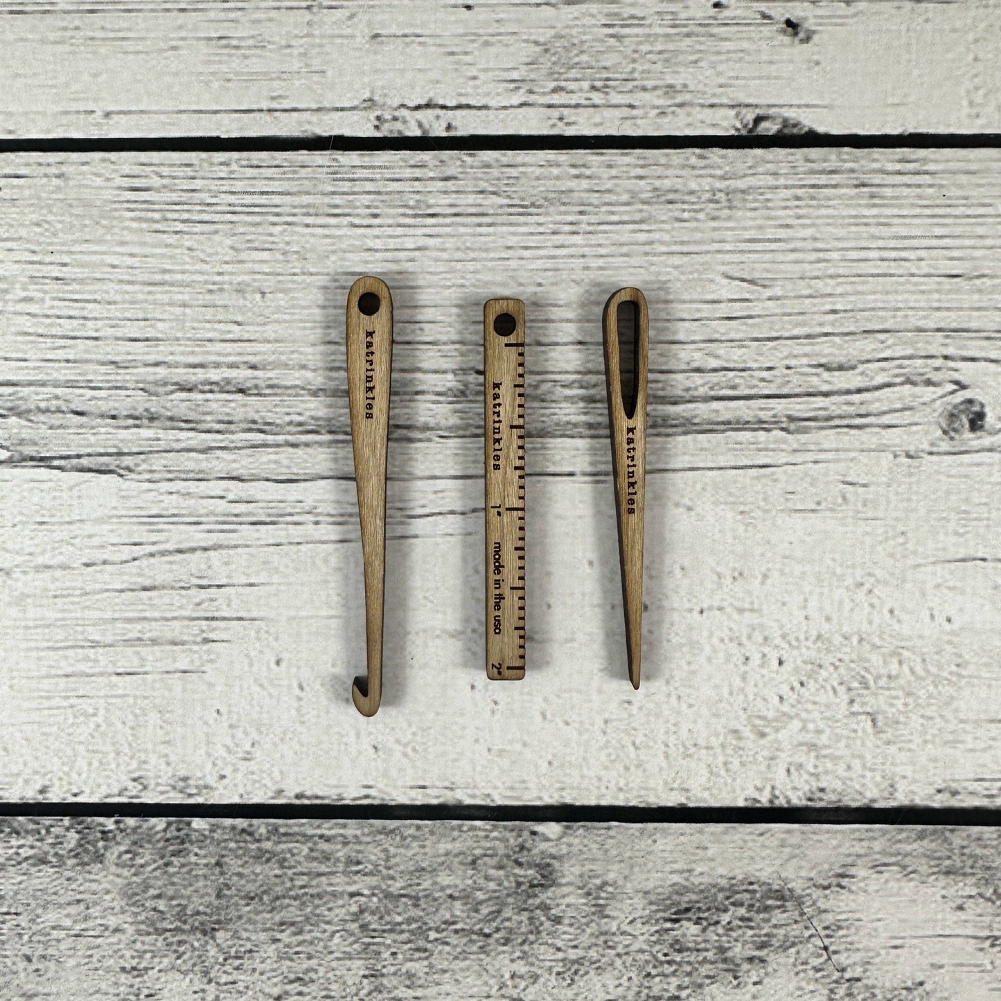 Fix It Keychain Loop: Wood