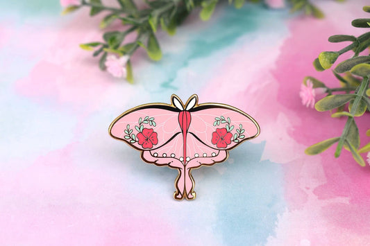Aphrodite Greek Mythology Olympian Goddess Moth Pin
