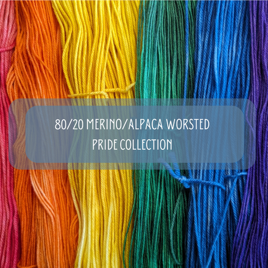 Merino/Alpaca Worsted - Pride Collection
