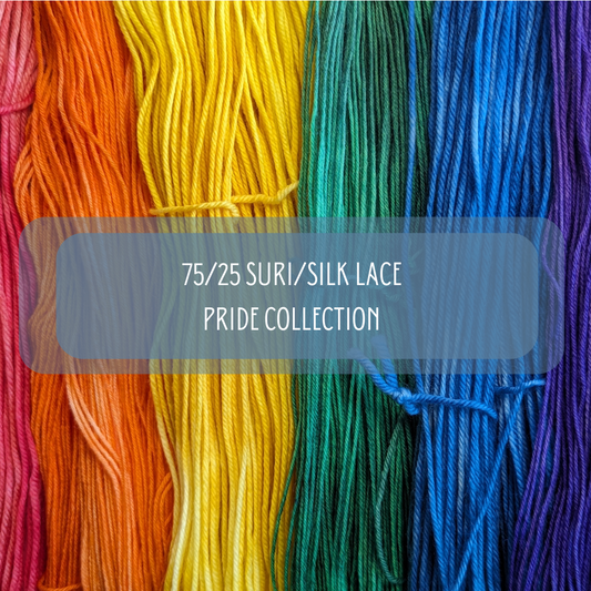 Baby Suri Alpaca/Silk Lace - Pride Collection