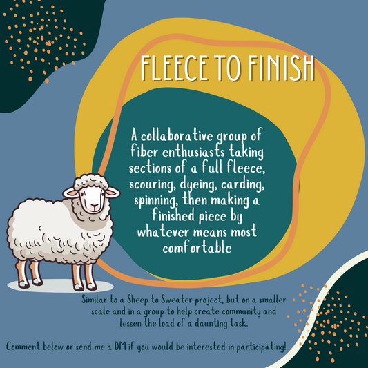 Fleece to Finish - Summer 2025 Course