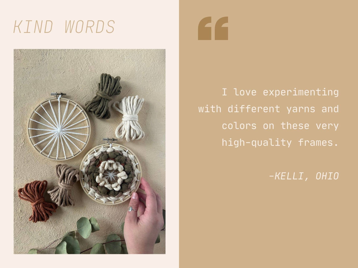 Beginner Round Weaving Kit