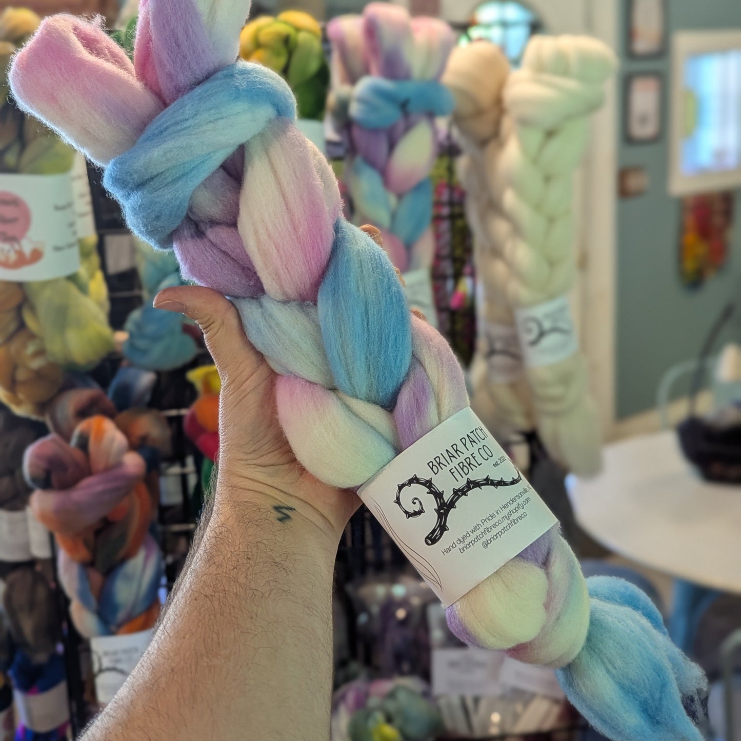 Targhee Spinning Fiber