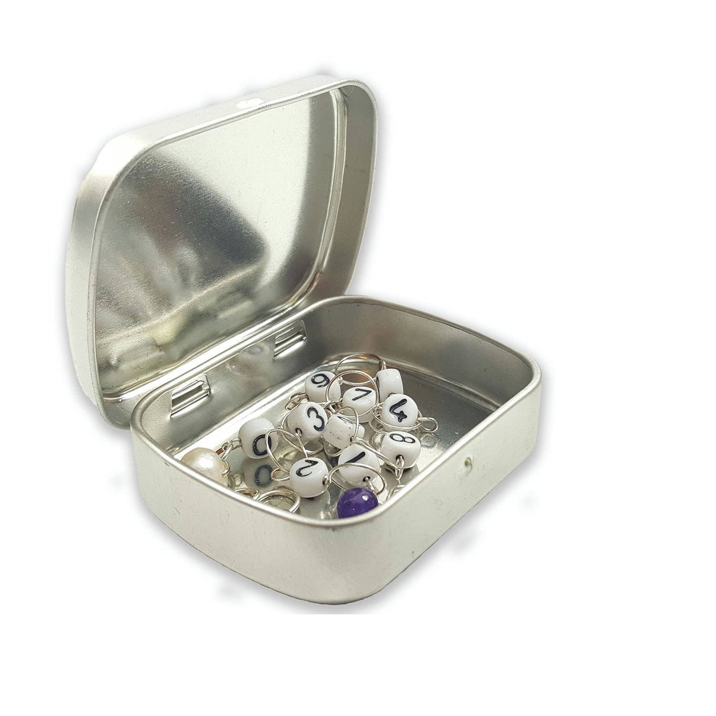 Dragon Moon Stitch Marker Storage Tin: Large (slide style)