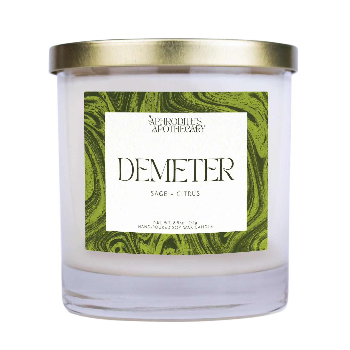 Demeter Candle: Sage & Citrus: 4 oz