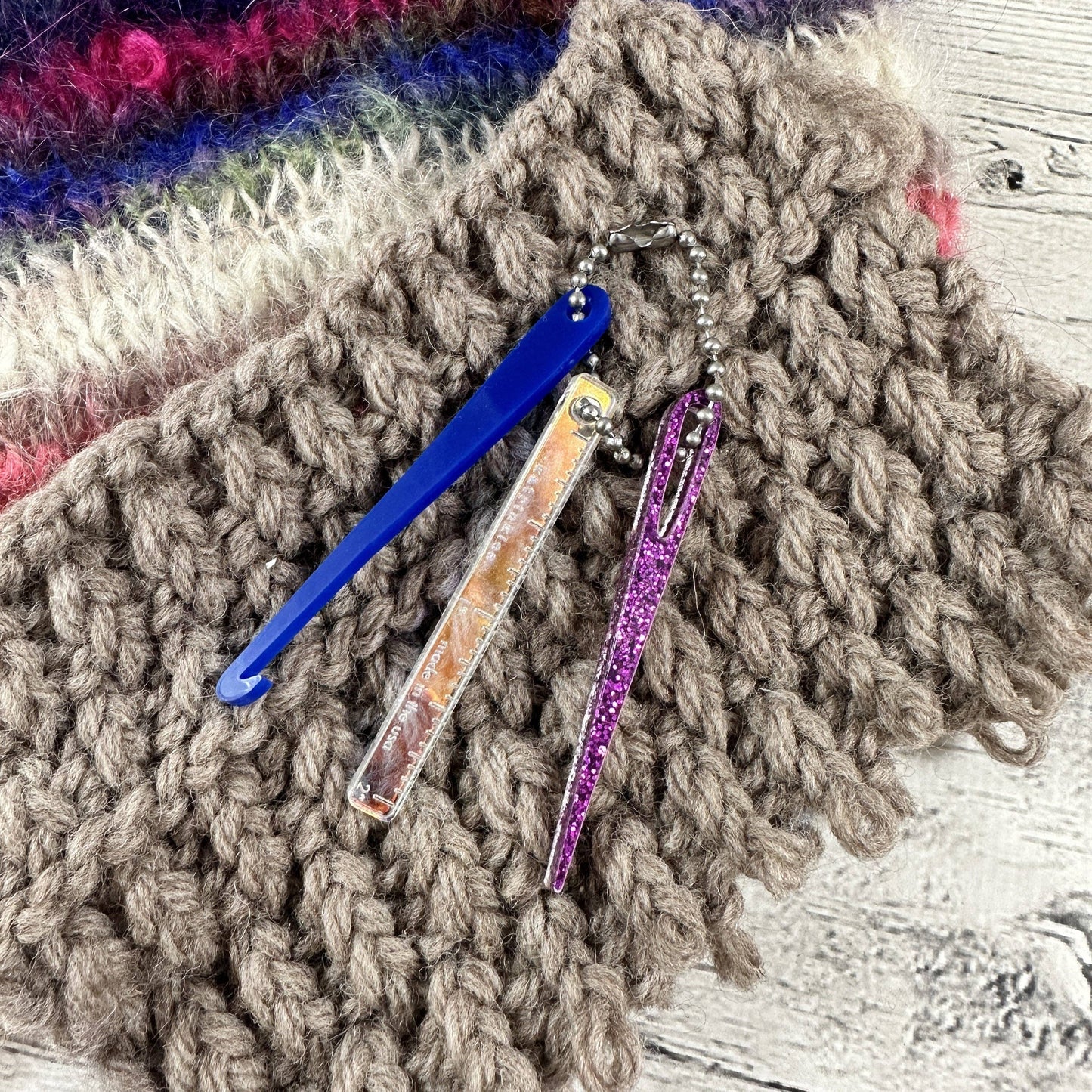Fix It Keychain Loop: Wood