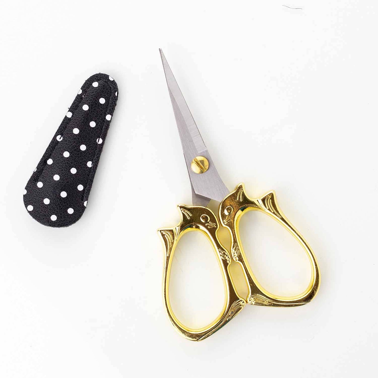 Golden Cat Embroidery Scissors