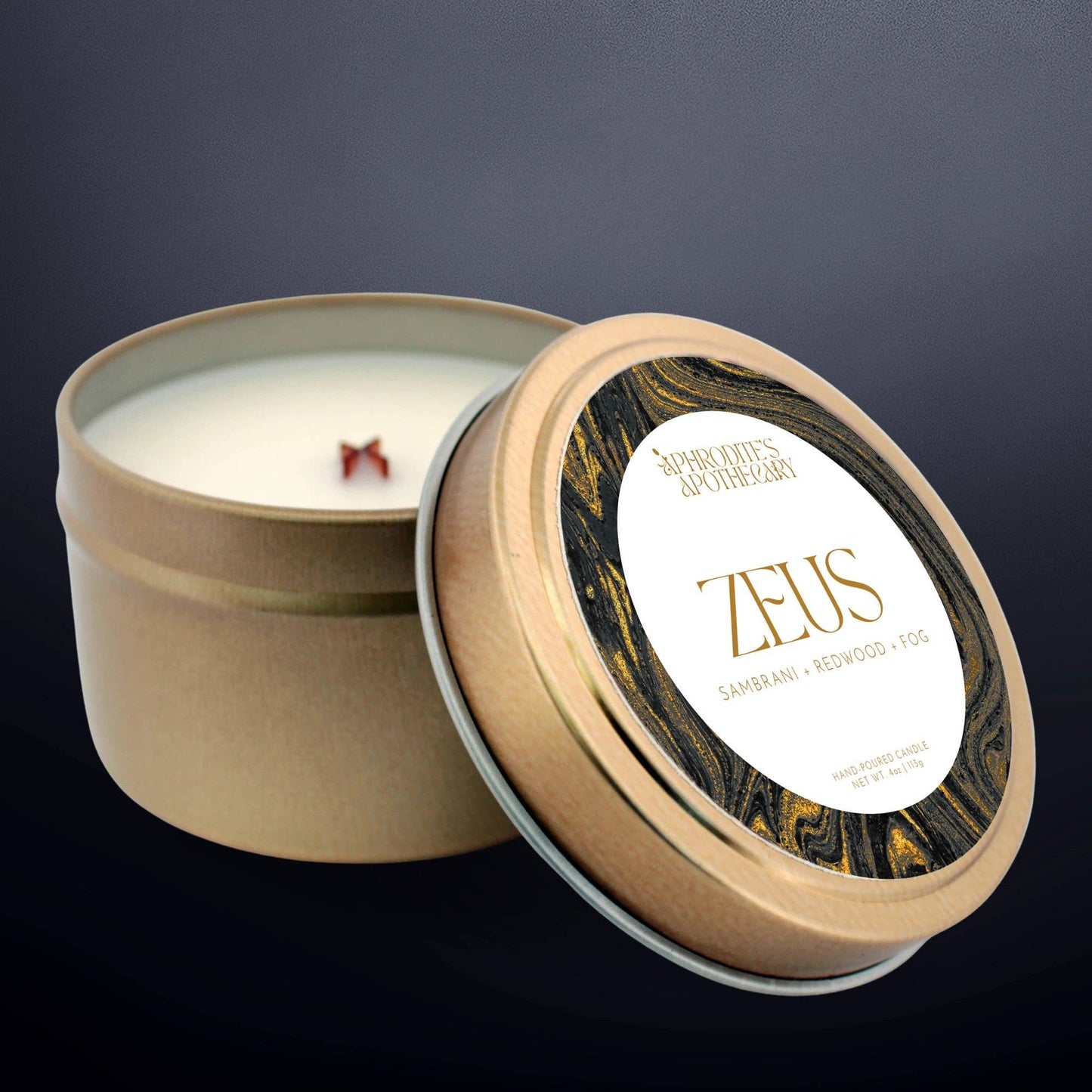 Zeus Candle: 4 oz