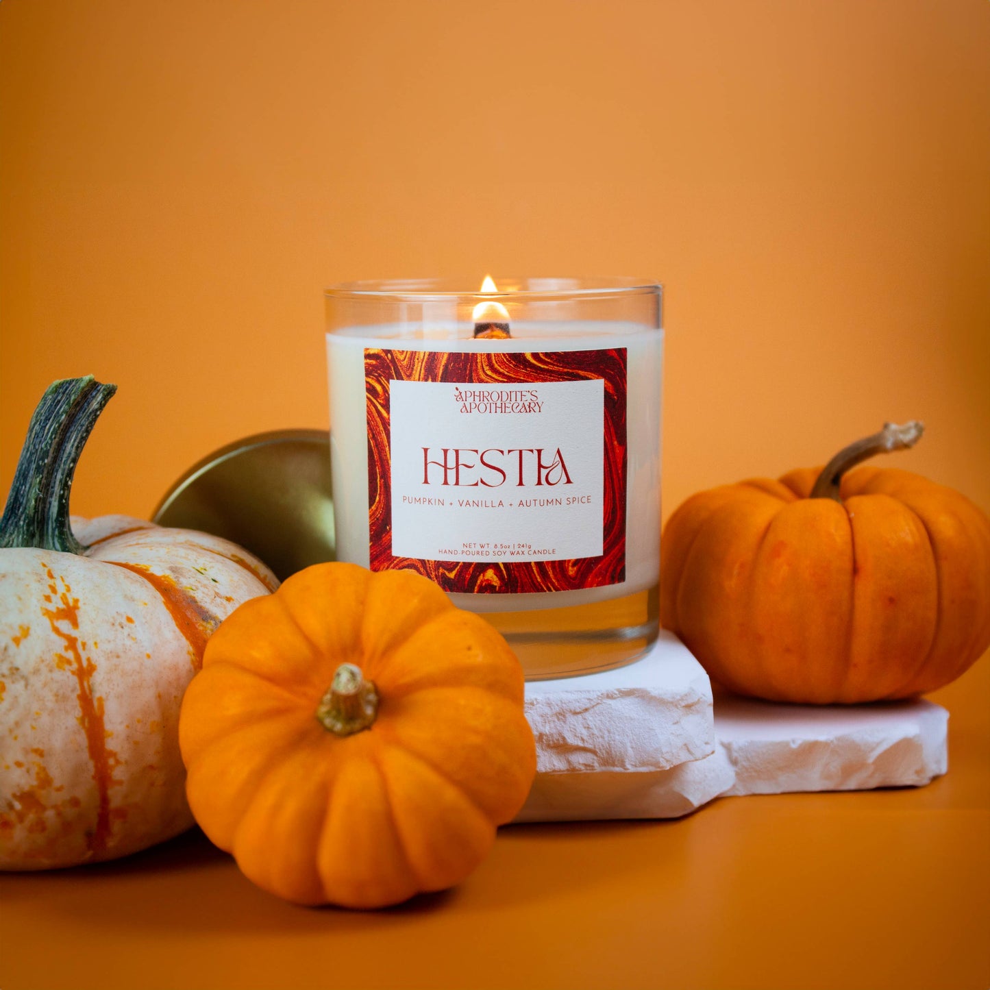 Hestia Candle: Pumpkin Spice: 4 oz