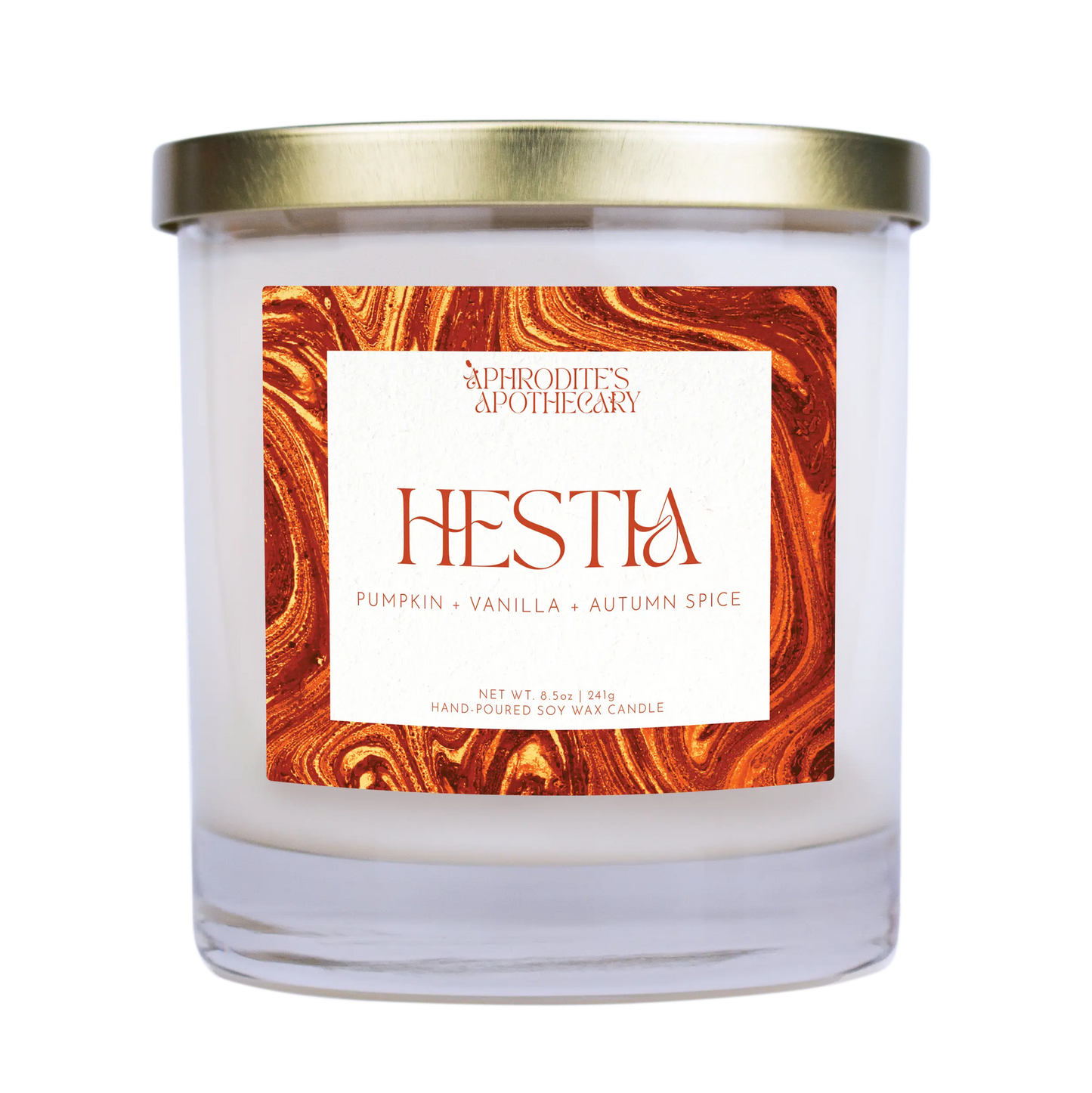 Hestia Candle: Pumpkin Spice: 4 oz