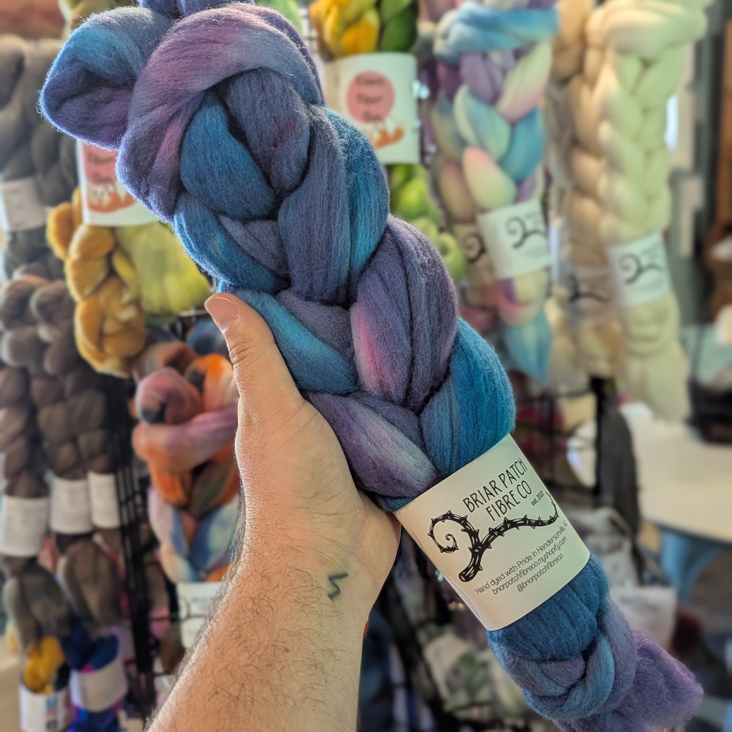 Targhee Spinning Fiber