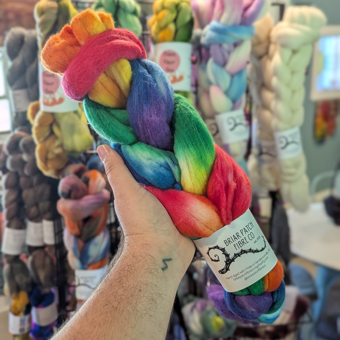 Targhee Spinning Fiber
