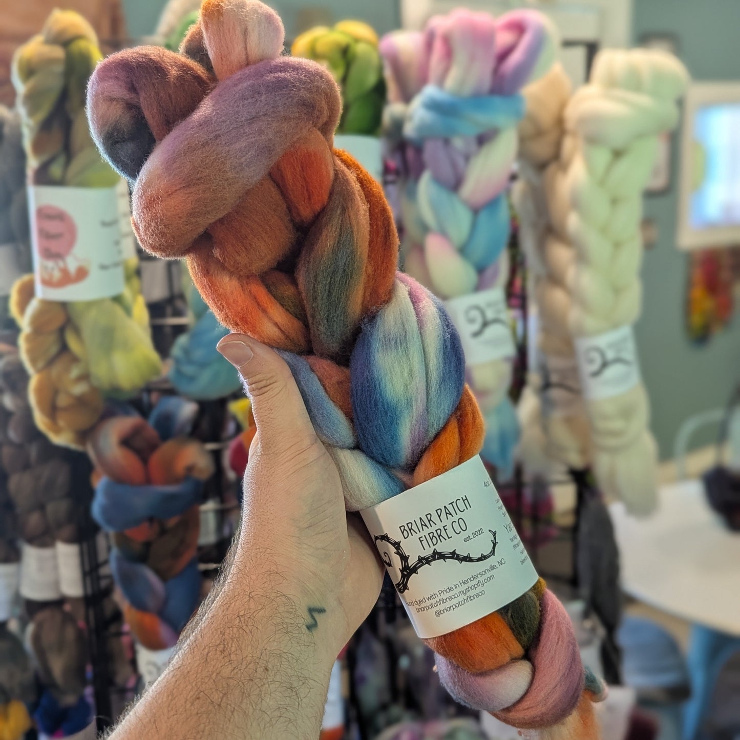Targhee Spinning Fiber