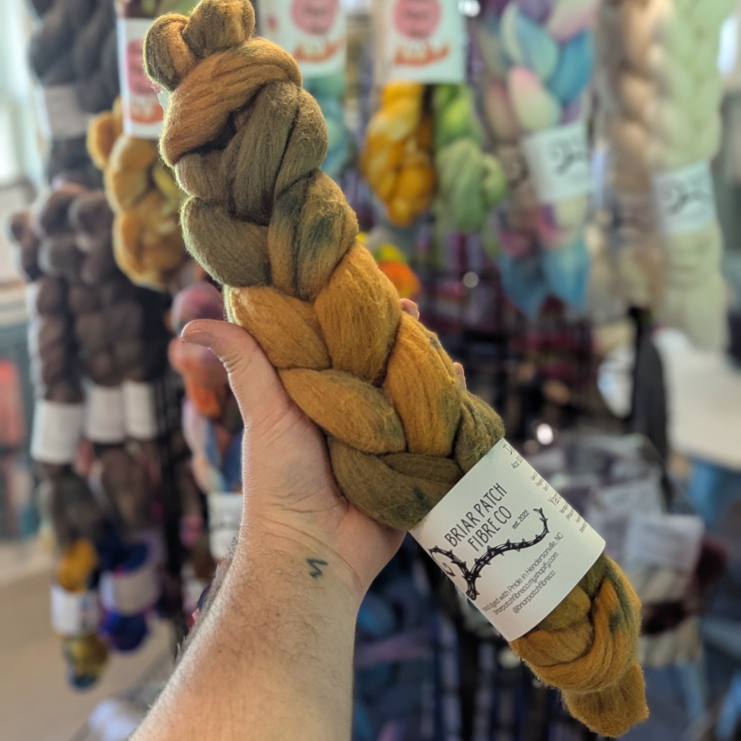 Targhee Spinning Fiber