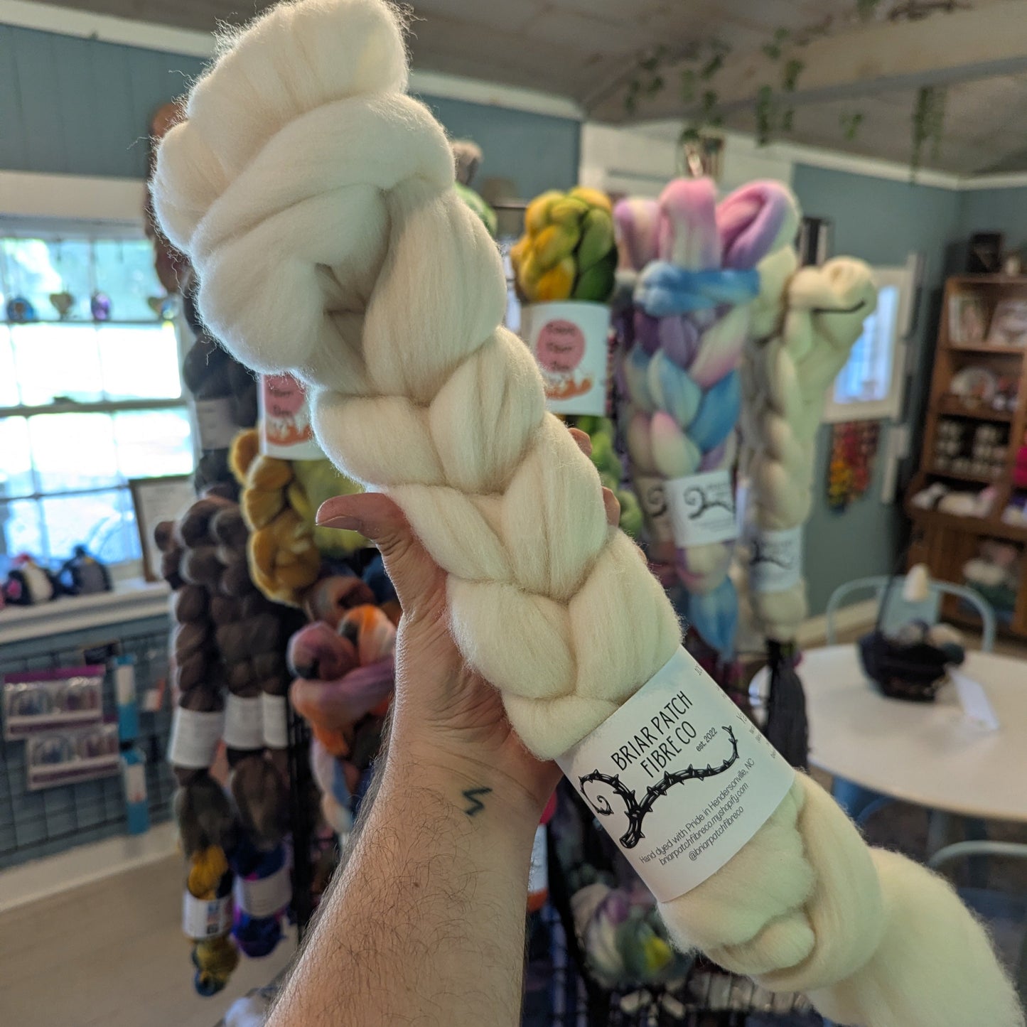 Targhee Spinning Fiber