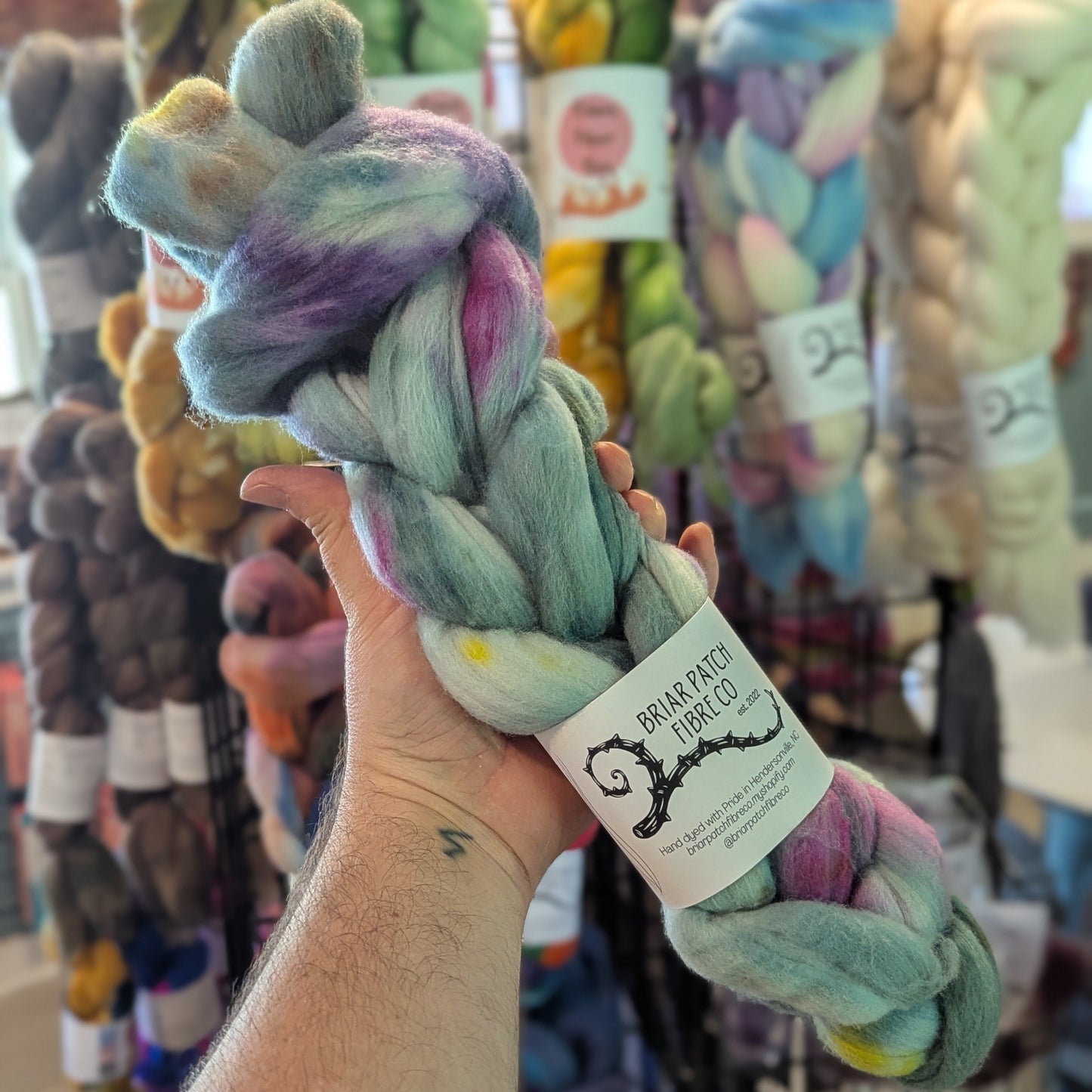 Targhee Spinning Fiber